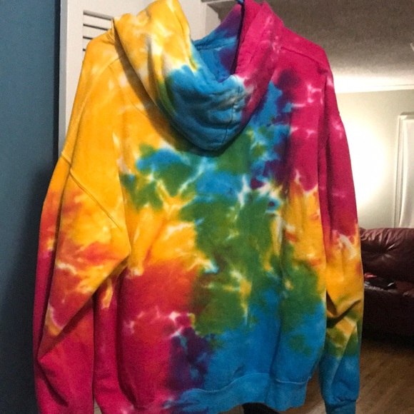 Local Skateboard brand tie die hoodie - Picture 2 of 2